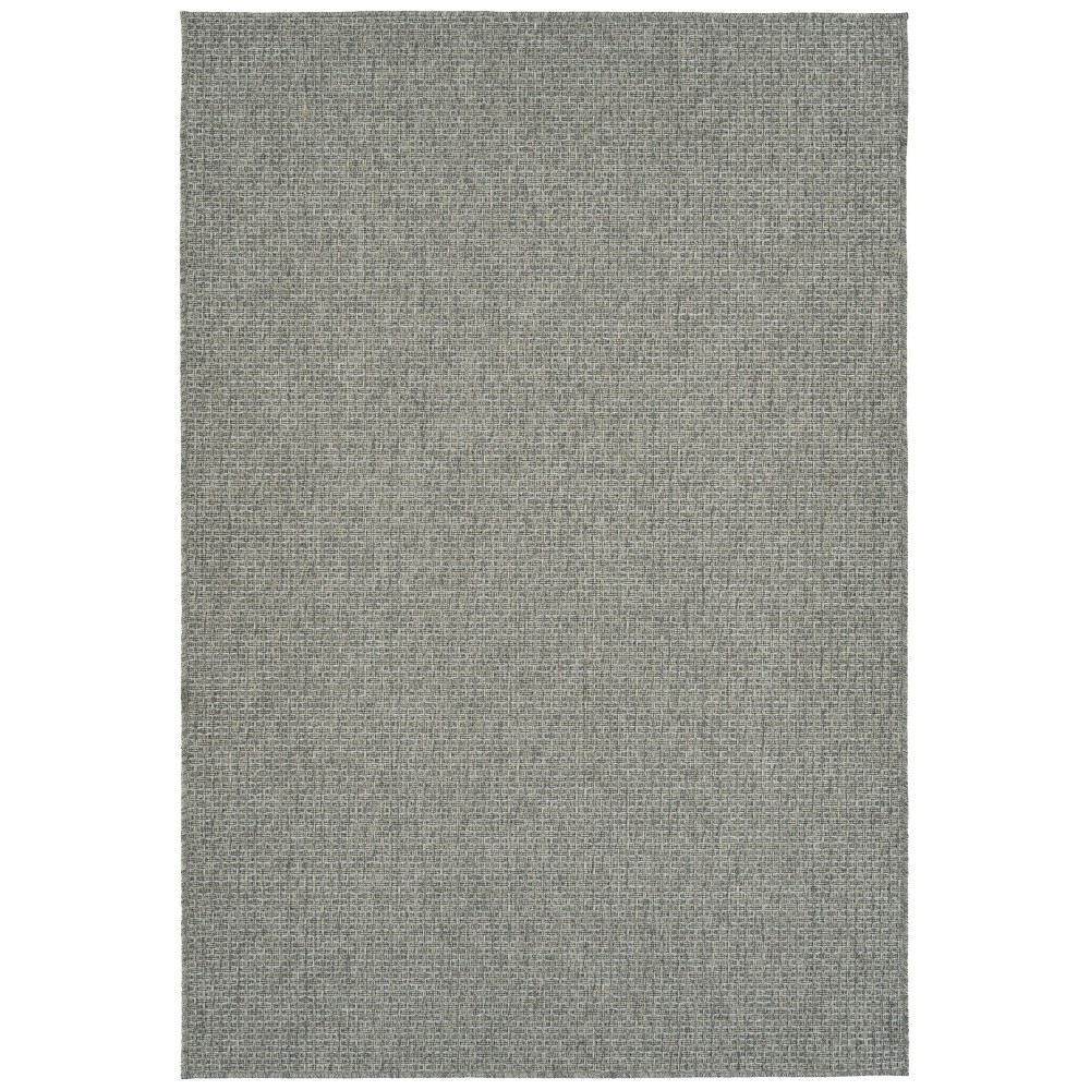 Kaleen Bacalar Collection Silver Gray Throw Rug 2' x 3'