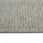 Kaleen Bacalar Collection Silver Gray Throw Rug 2' x 3'