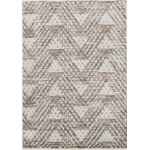 Kaleen Eddison Collection Gray Ivory Runner 2'7" x 7'6"