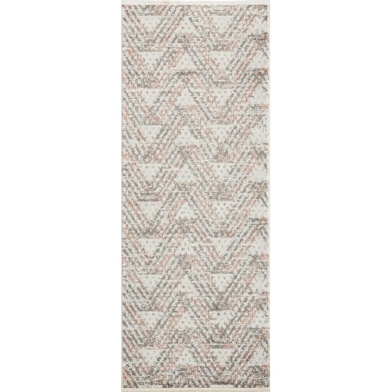 Kaleen Eddison Collection Gray Ivory Area Rug 7'10" x 10'