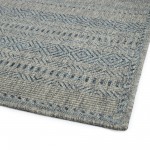 Kaleen Bacalar Collection BAC07-17 Blue Area Rug 4' x 6'