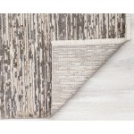 Kaleen Eddison Collection Gray Silver Area Rug 3'11" x 5'3"