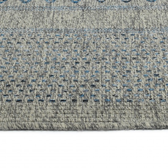 Kaleen Bacalar Collection BAC08-17 Blue Throw Rug 2' x 3'