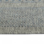 Kaleen Bacalar Collection BAC08-17 Blue Area Rug 5'3" x 7'6"
