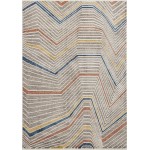 Kaleen Eddison Collection Multi Brown Throw Rug 2' x 2'7"