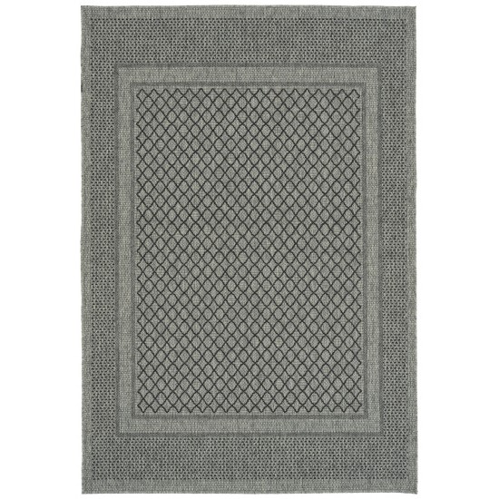 Kaleen Bacalar Collection Charcoal Blue Runner 2' x 6'