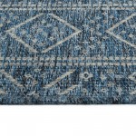 Kaleen Bacalar Collection Dark Blue Throw Rug 2' x 3'