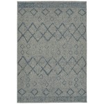 Kaleen Bacalar Collection Light Grey Throw Rug 2' x 3'