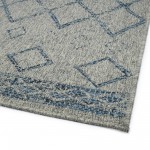 Kaleen Bacalar Collection Light Grey Throw Rug 2' x 3'