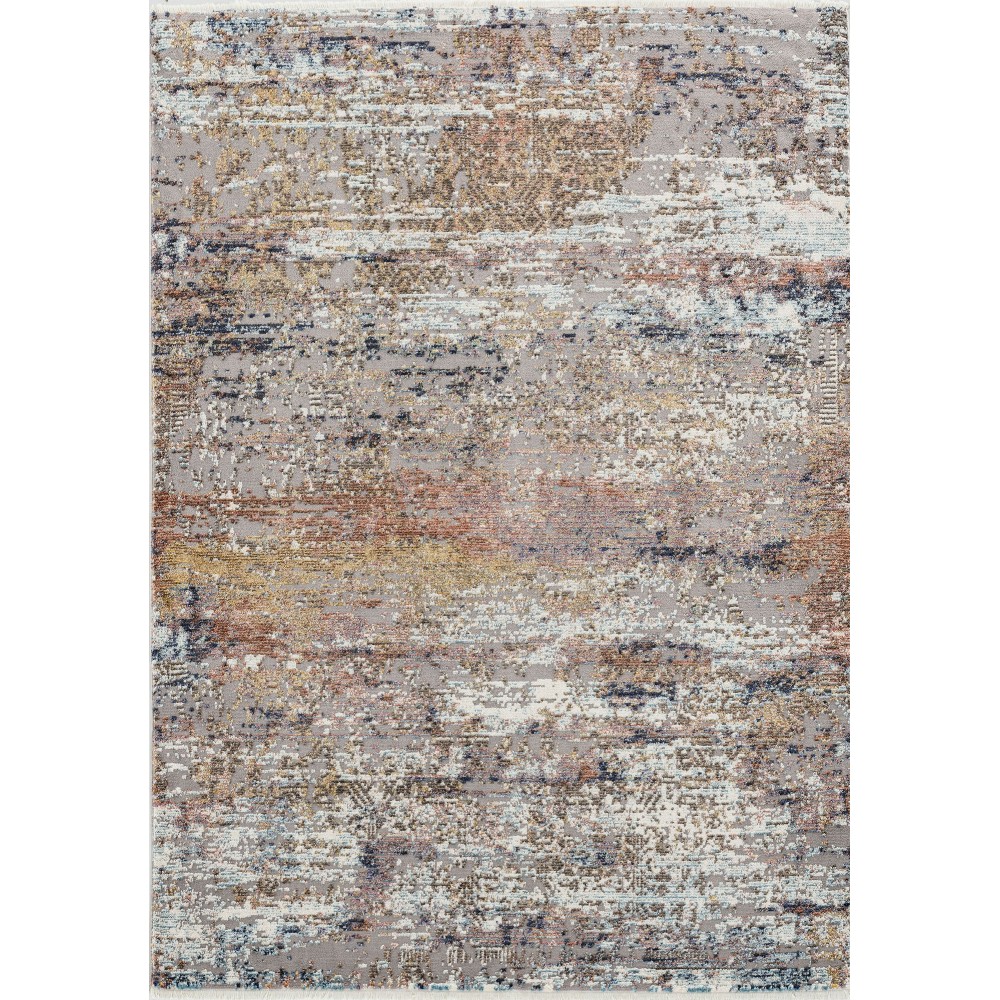 Kaleen Eddison Collection Multi Grey Area Rug 5'3" x 7'3"