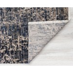 Kaleen Eddison Collection Dark Denim Throw Rug 2' x 2'7"