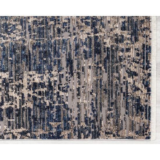 Kaleen Eddison Collection Dark Denim Area Rug 7'10" x 10'