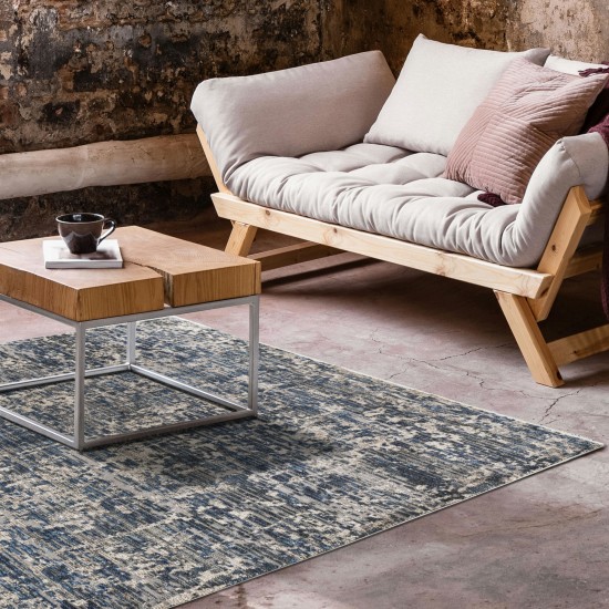 Kaleen Eddison Collection Dark Denim Area Rug 7'10" x 10'