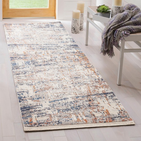 Kaleen Eddison Collection Dark Multi Throw Rug 2' x 2'7"