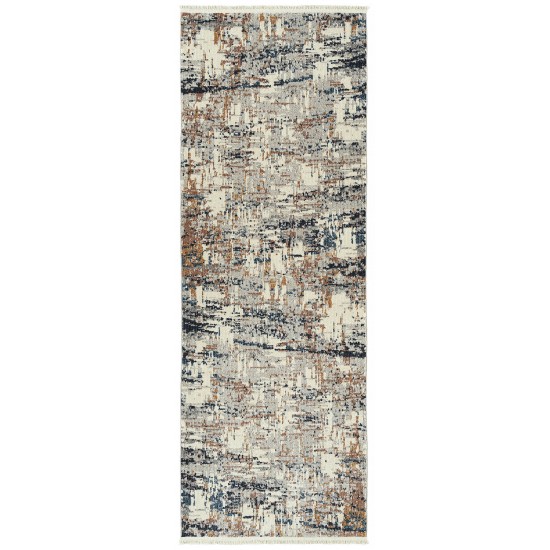 Kaleen Eddison Collection Dark Multi Runner 2'7" x 7'6"