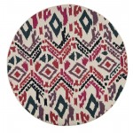 Kaleen Bitki Collection Navy Purple Throw Rug 1'11" x 3'7"