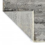 Kaleen Eddison Collection Dark Grey Throw Rug 2' x 2'7"