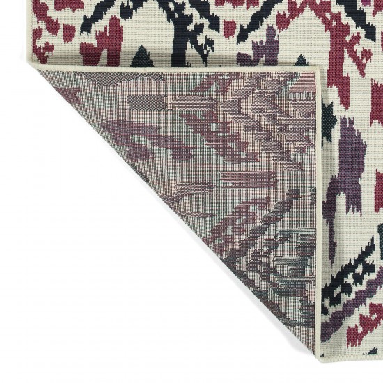 Kaleen Bitki Collection Navy Purple Area Rug 7'10 x 10'10"