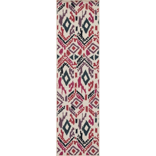 Kaleen Bitki Collection Navy Purple Area Rug 7'10 x 10'10"