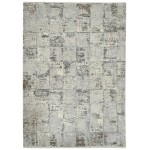 Kaleen Eddison Collection Silver Ivory Runner 2'7" x 7'6"