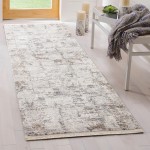 Kaleen Eddison Collection Silver Ivory Runner 2'7" x 7'6"