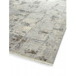 Kaleen Eddison Collection Silver Ivory Area Rug 3'11" x 5'3"