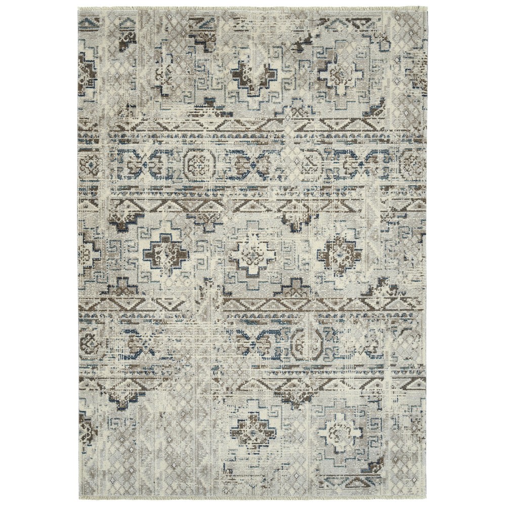 Kaleen Eddison Collection EDN93-01 Ivory Area Rug 3'11" x 5'3" Kaleen Eddison Collection EDN93-01 Ivory Area Rug 3'11" x 5'3"