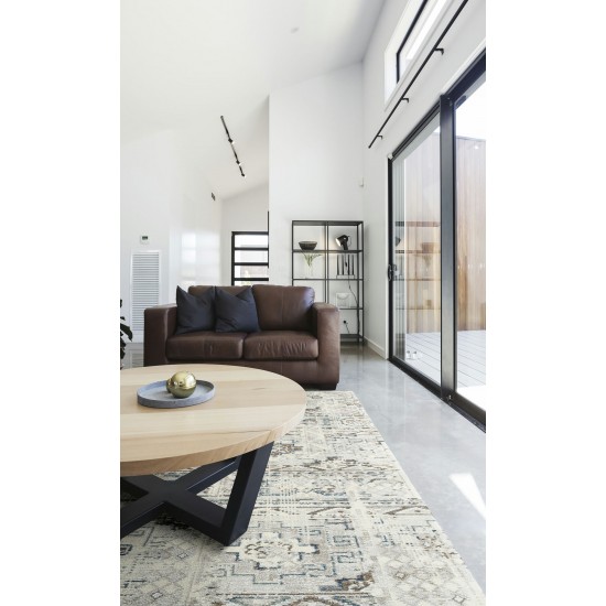 Kaleen Eddison Collection EDN93-01 Ivory Area Rug 3'11" x 5'3"