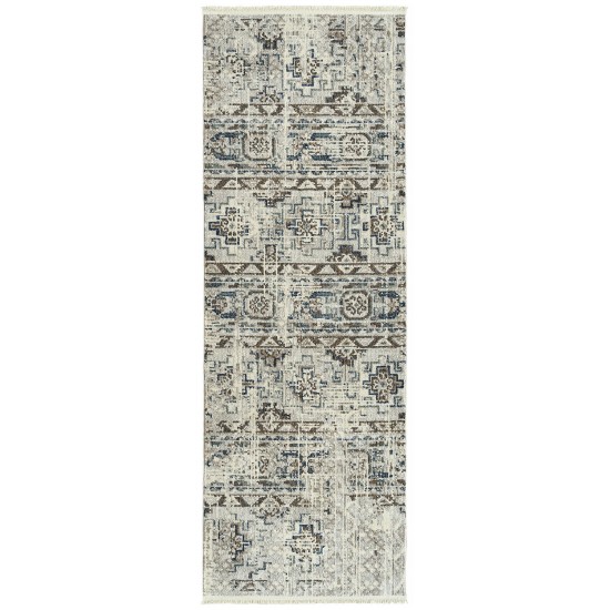 Kaleen Eddison Collection EDN93-01 Ivory Area Rug 3'11" x 5'3"