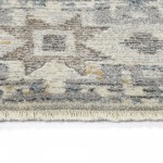 Kaleen Eddison Collection Ivory Gray Runner 2'7" x 7'6"