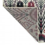 Kaleen Bitki Collection Ivory Red Runner 2'2" x 7'10"