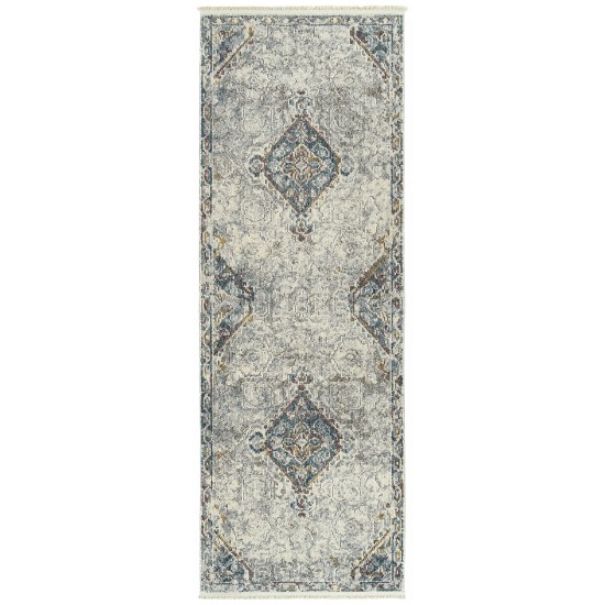 Kaleen Eddison Collection EDN95-01 Ivory Throw Rug 2' x 2'7"