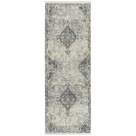 Kaleen Eddison Collection EDN95-01 Ivory Area Rug 5'3" x 7'3"