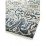 Kaleen Eddison Collection Blue Silver Runner 2'7" x 7'6"