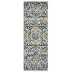 Kaleen Eddison Collection Blue Silver Area Rug 5'3" x 7'3"