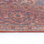 Kaleen Boho Patio Collection Bright Coral Throw Rug 2' x 3'