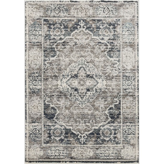 Kaleen Eddison Collection Blue Navy Area Rug 3'11" x 5'3"