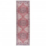 Kaleen Boho Patio Collection Red Coral Area Rug 5' x 7'6"