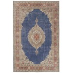 Kaleen Boho Patio Collection Dark Denim Runner 2'3" x 7'6"