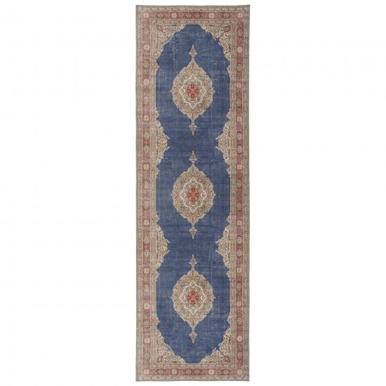 Kaleen Boho Patio Collection Dark Denim Runner 2'3" x 7'6"