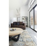 Kaleen Eddison Collection Multi Navy Area Rug 7'10" x 10'