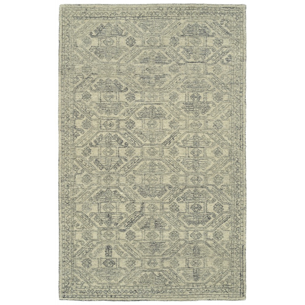 Kaleen Effete Collection Light Sand Throw Rug 2' x 3'