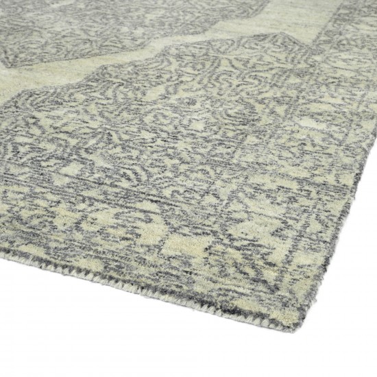 Kaleen Effete Collection Light Grey Throw Rug 2' x 3'