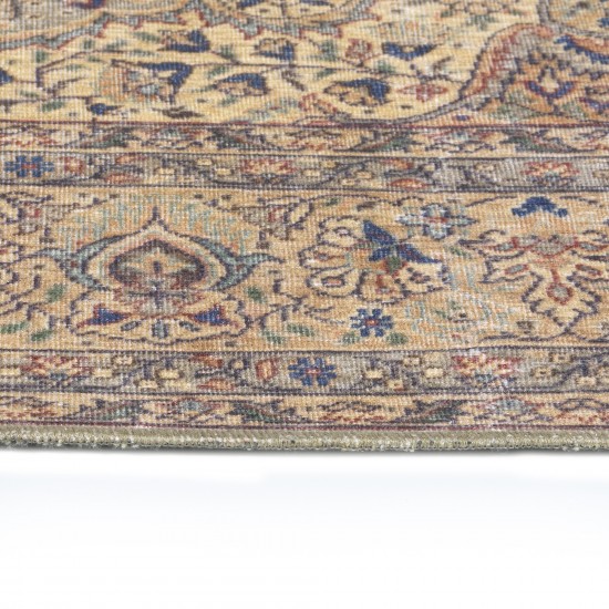 Kaleen Boho Patio Collection Light Taupe Throw Rug 3' x 5'