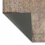 Kaleen Boho Patio Collection Light Taupe Throw Rug 3' x 5'