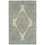 Kaleen Effete Collection Light Grey Area Rug 5'6" x 8'6"