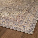 Kaleen Boho Patio Collection Light Taupe Area Rug 5' x 7'6"