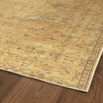 Kaleen Boho Patio Collection Bright Gold Runner 2'3" x 7'6"