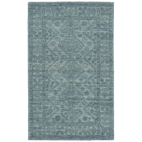 Kaleen Effete Collection Dark Blue Throw Rug 2' x 3'