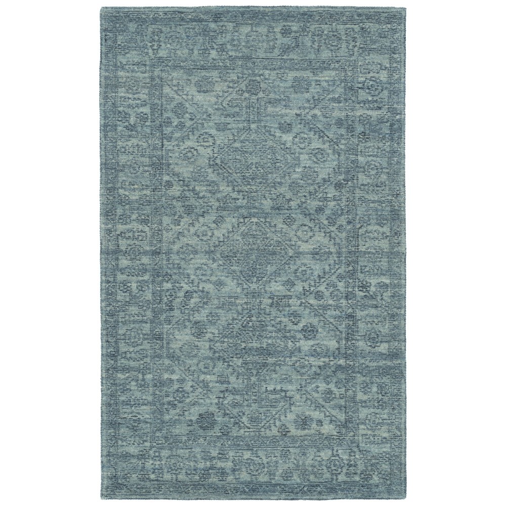 Kaleen Effete Collection Dark Blue Area Rug 5'6" x 8'6"